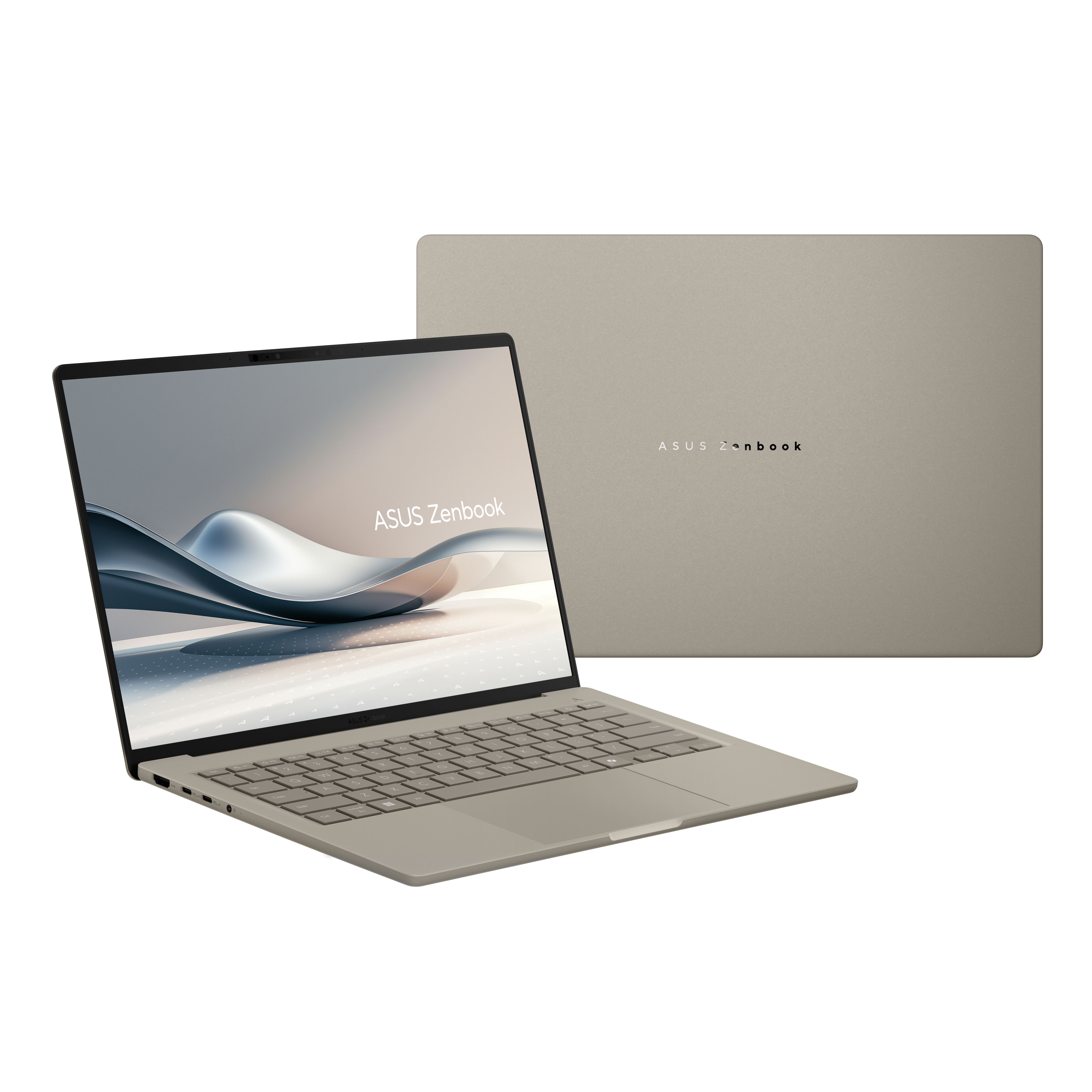 Zenbook A14 UX3407 Product photo Zabriskie Beige 11