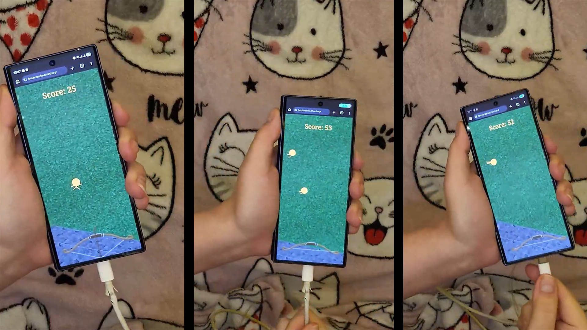 A Charging Cable Becomes the Controller: The Unconventional Physics of *Charchery*