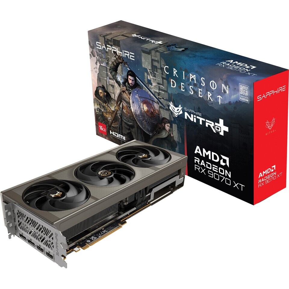 Sapphire’s RX 9070 XT Crimson Desert Edition: A Fantasy-Themed GPU with a $100 Premium
