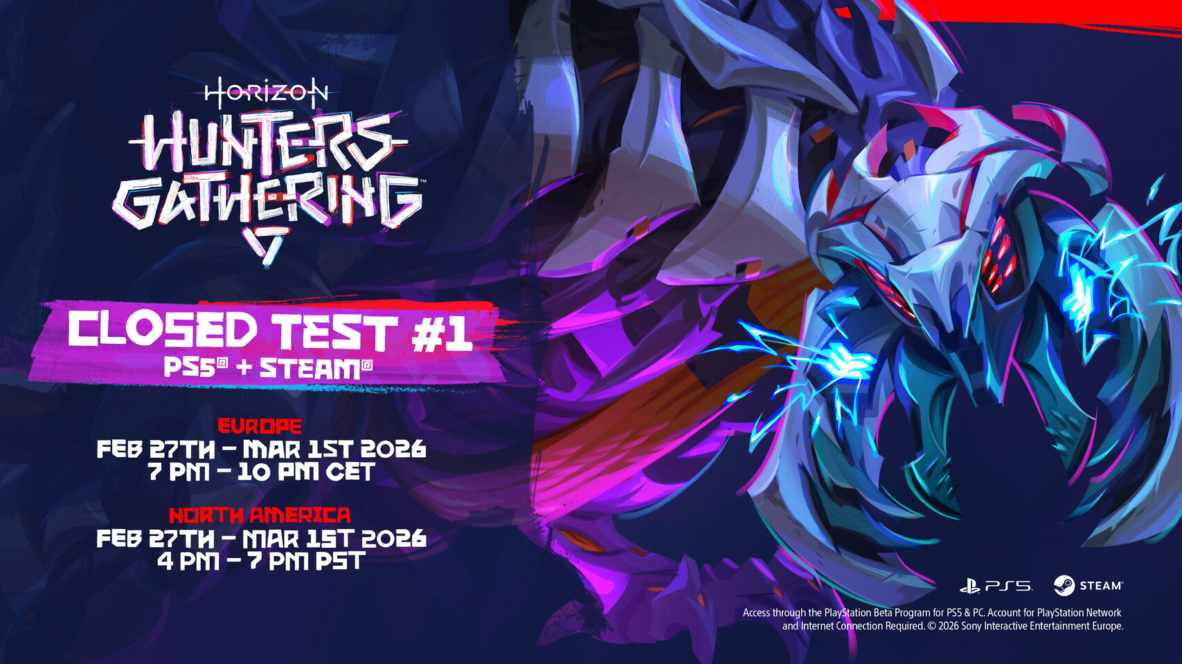 Sony Opens Closed Beta for <em>Horizon Hunters Gathering</em>, Inviting Select Players to Test New Co-Op Game