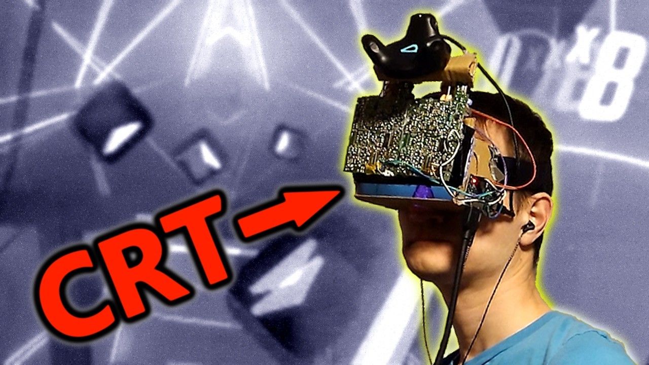 The CRT VR Headset: A Glimpse Into the Future of Retro Immersive Tech