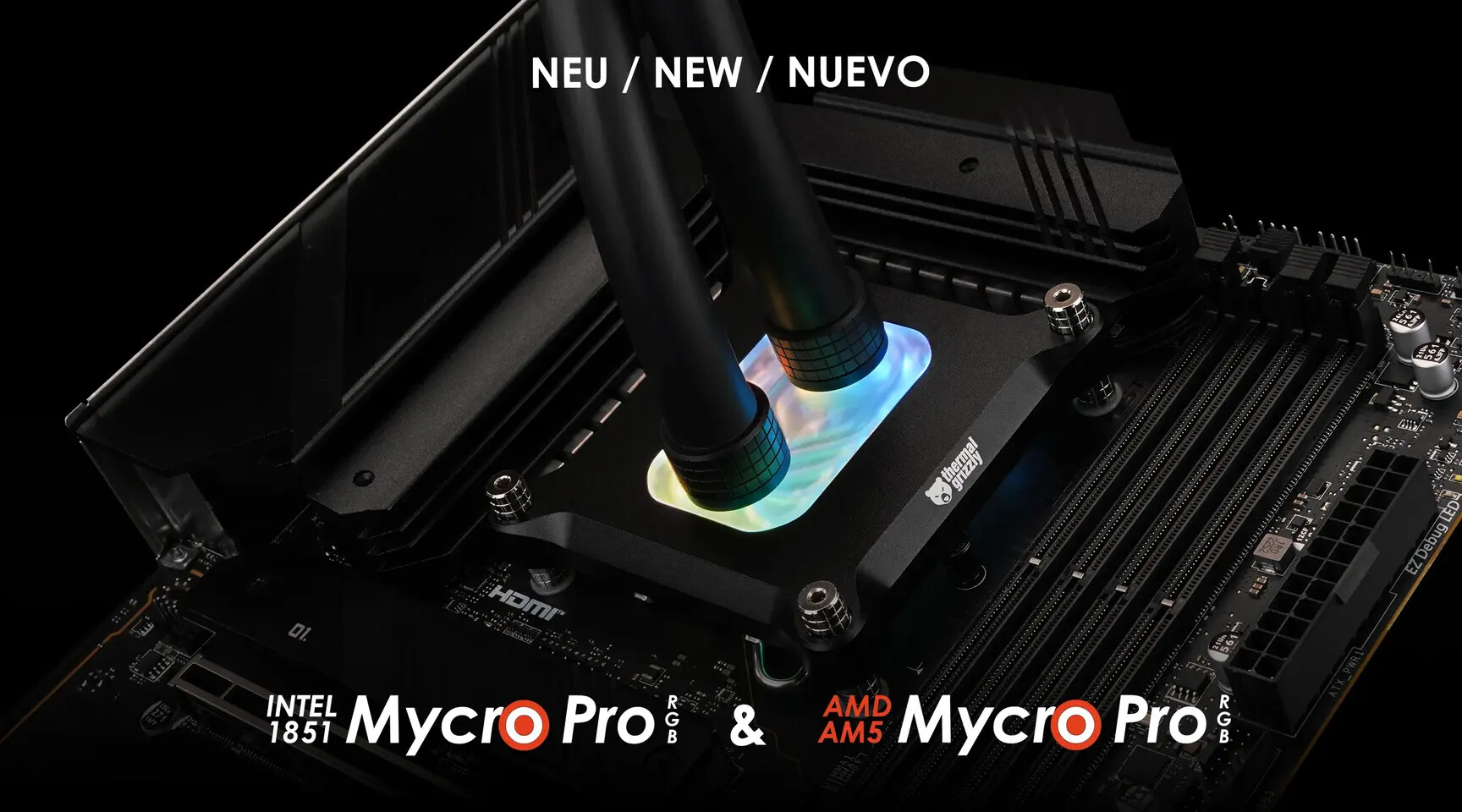 High-Performance CPU Cooling: Thermal Grizzly's New Water Blocks for AMD and Intel