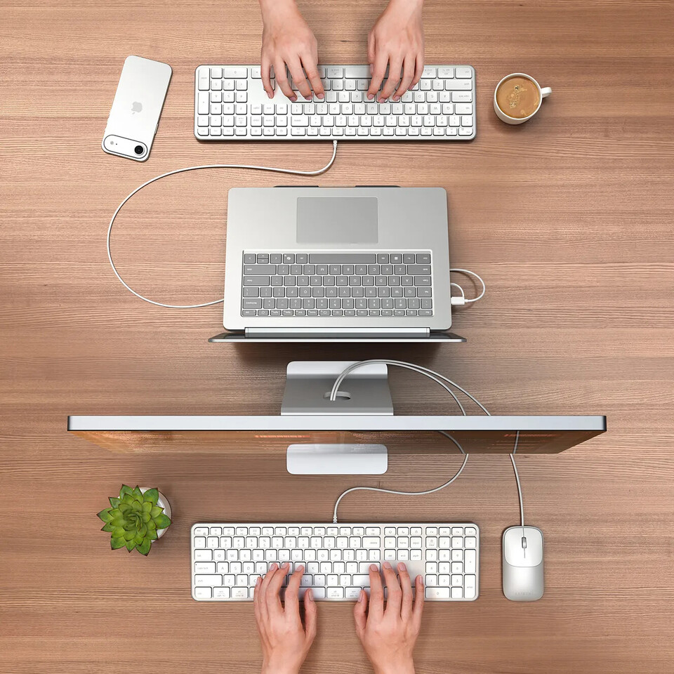 Slim, wired peripherals redefine minimalist workflows