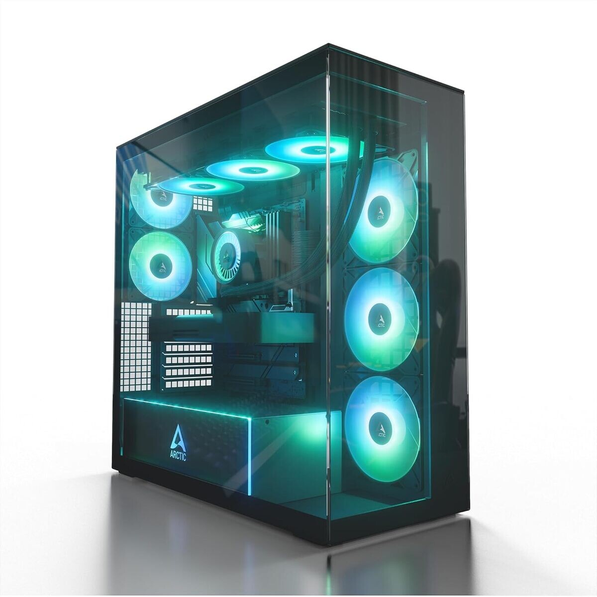 Arctic's Xtender Black: A Transparent Upgrade for Mid-Tower Builds