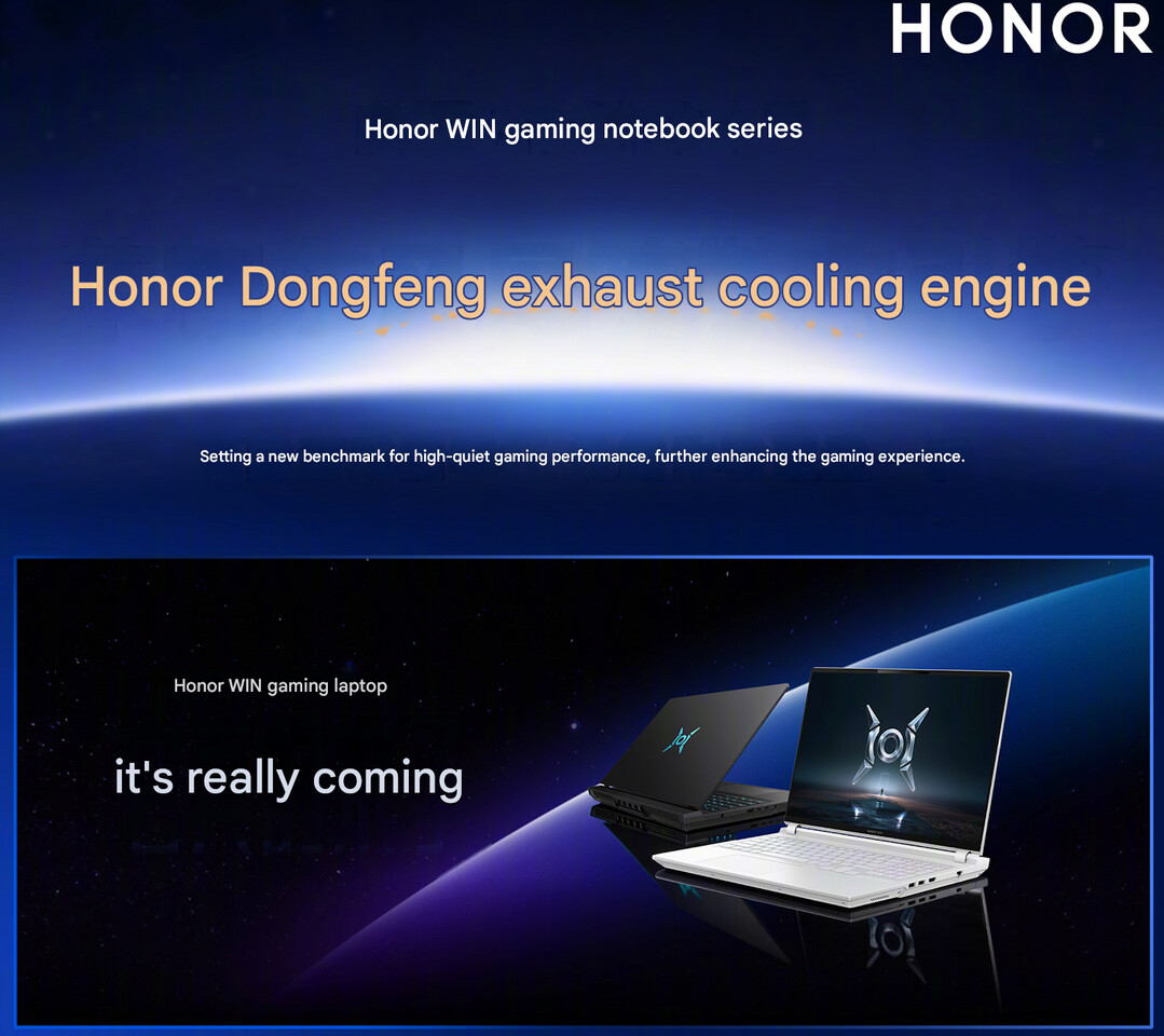 Honor's Win H9 Pushes Cooling Boundaries for High-End Gaming