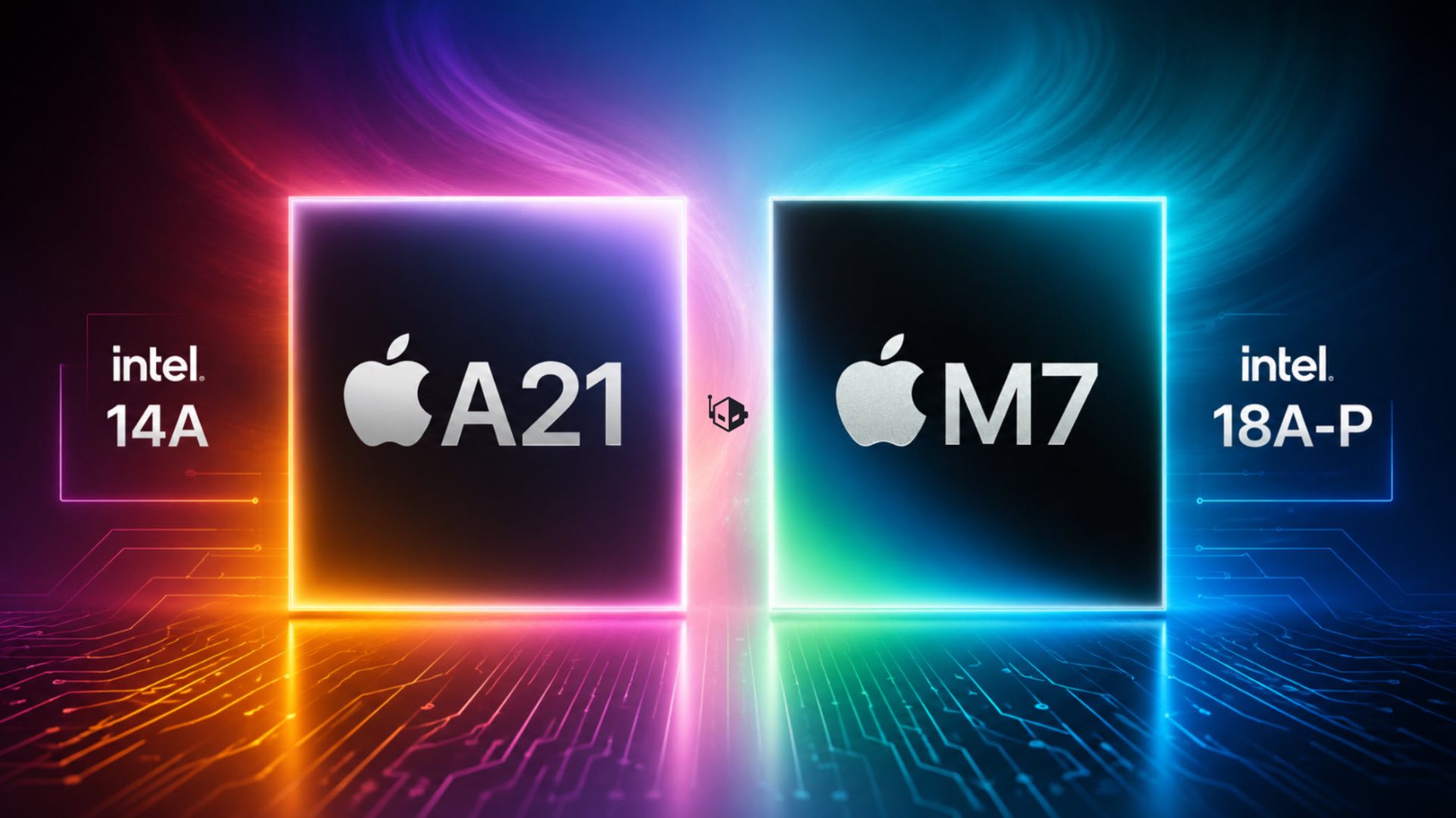 Apple's chip roadmap: Intel 18A-P powers M-series by 2027, iPhone shift looms