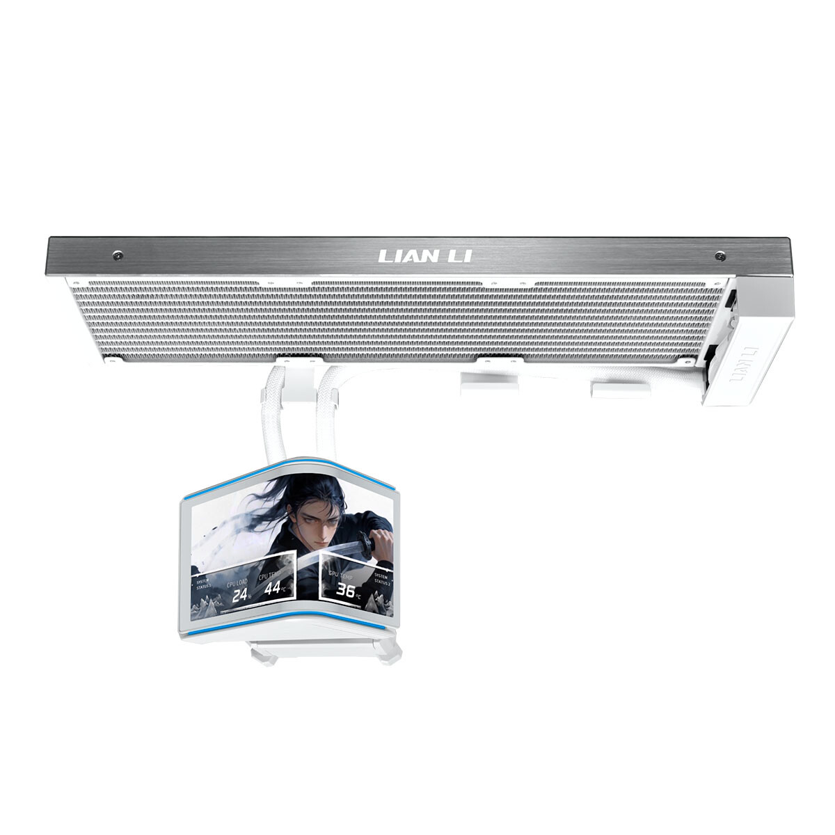 Lian Li's HydroShift II OLED Curved 360: A High-End AIO Cooler with Adjustable Display