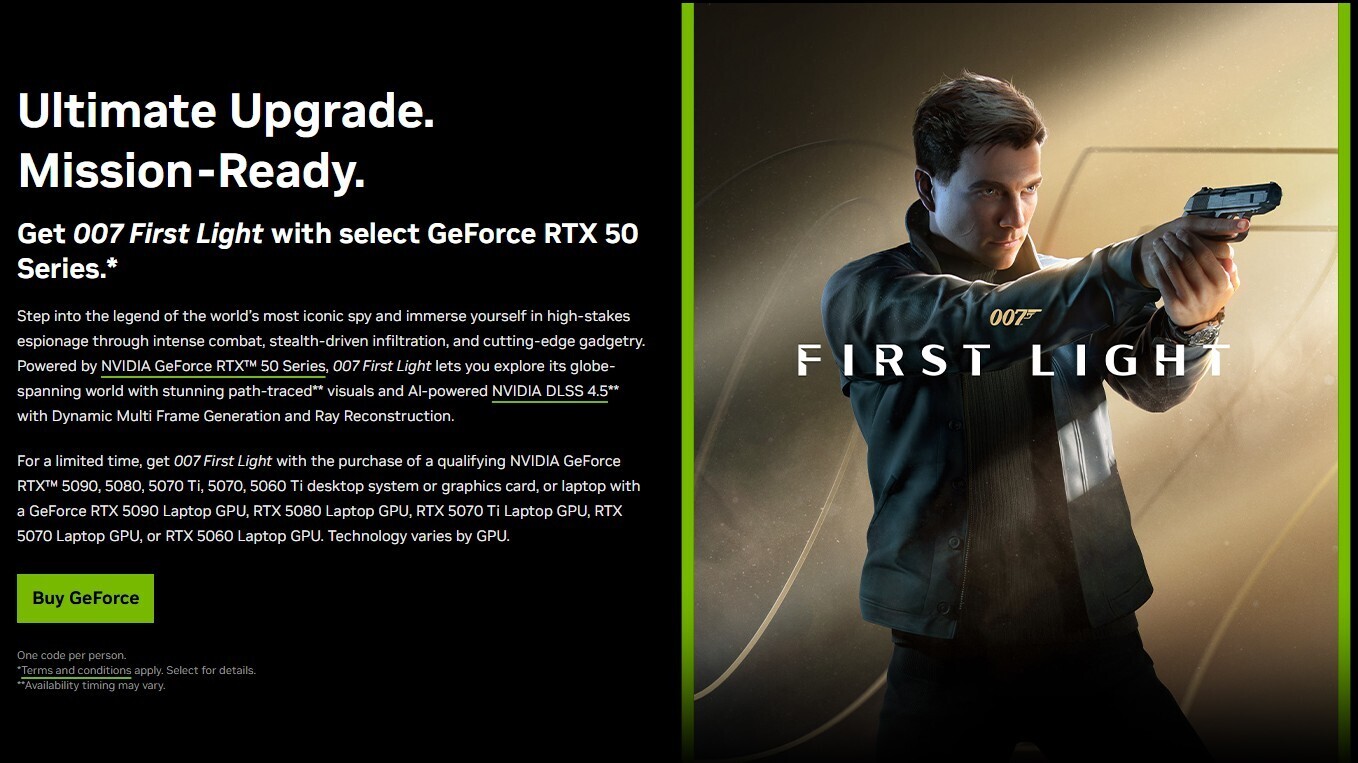 NVIDIA Ties Exclusive Game to RTX 50 Series for Limited-Time Offer