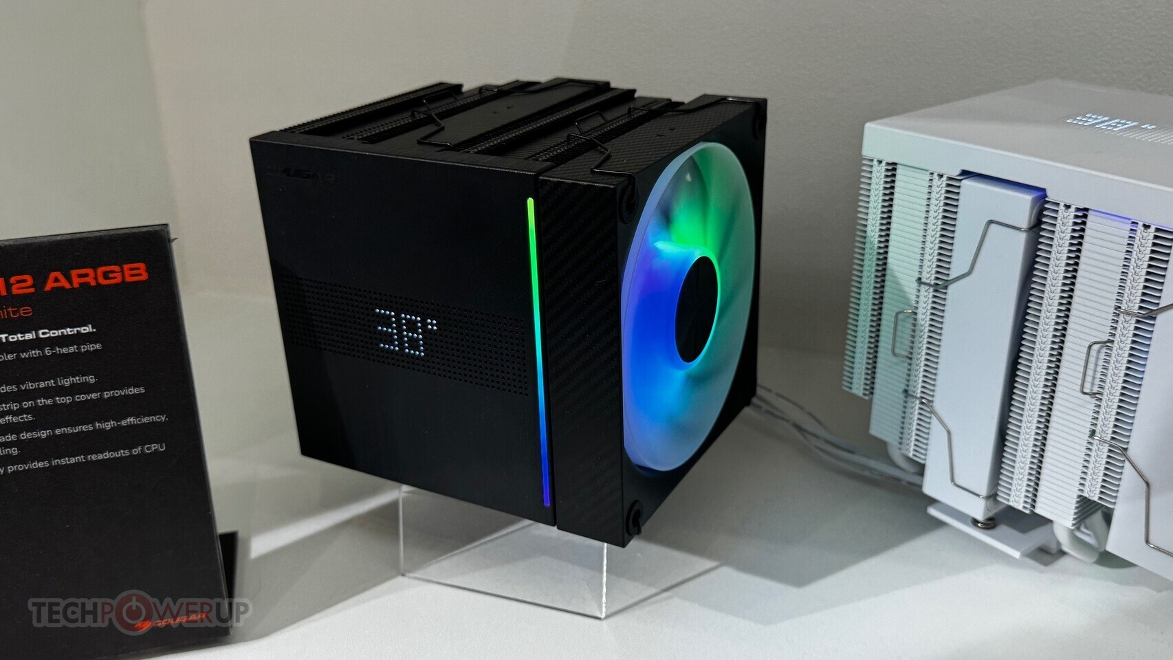 Cougar’s FRZ ARGB Air Coolers: Minimalist Design Meets Functional Temperature Readout