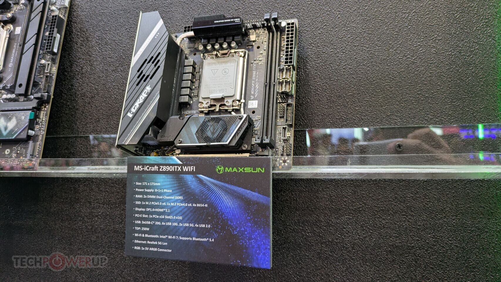 Maxsun's iCraft Z890 ITX: Redefining Mini-ITX with Intel's Nova Lake Support