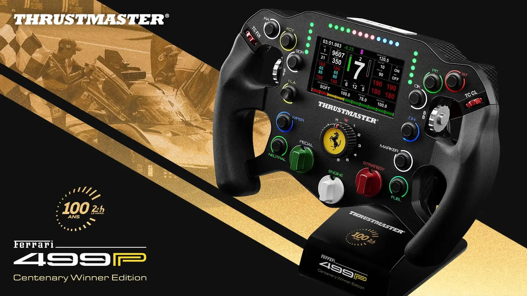Thrustmaster and Ferrari Collaborate on Ultra-Limited Sim Racing Wheel