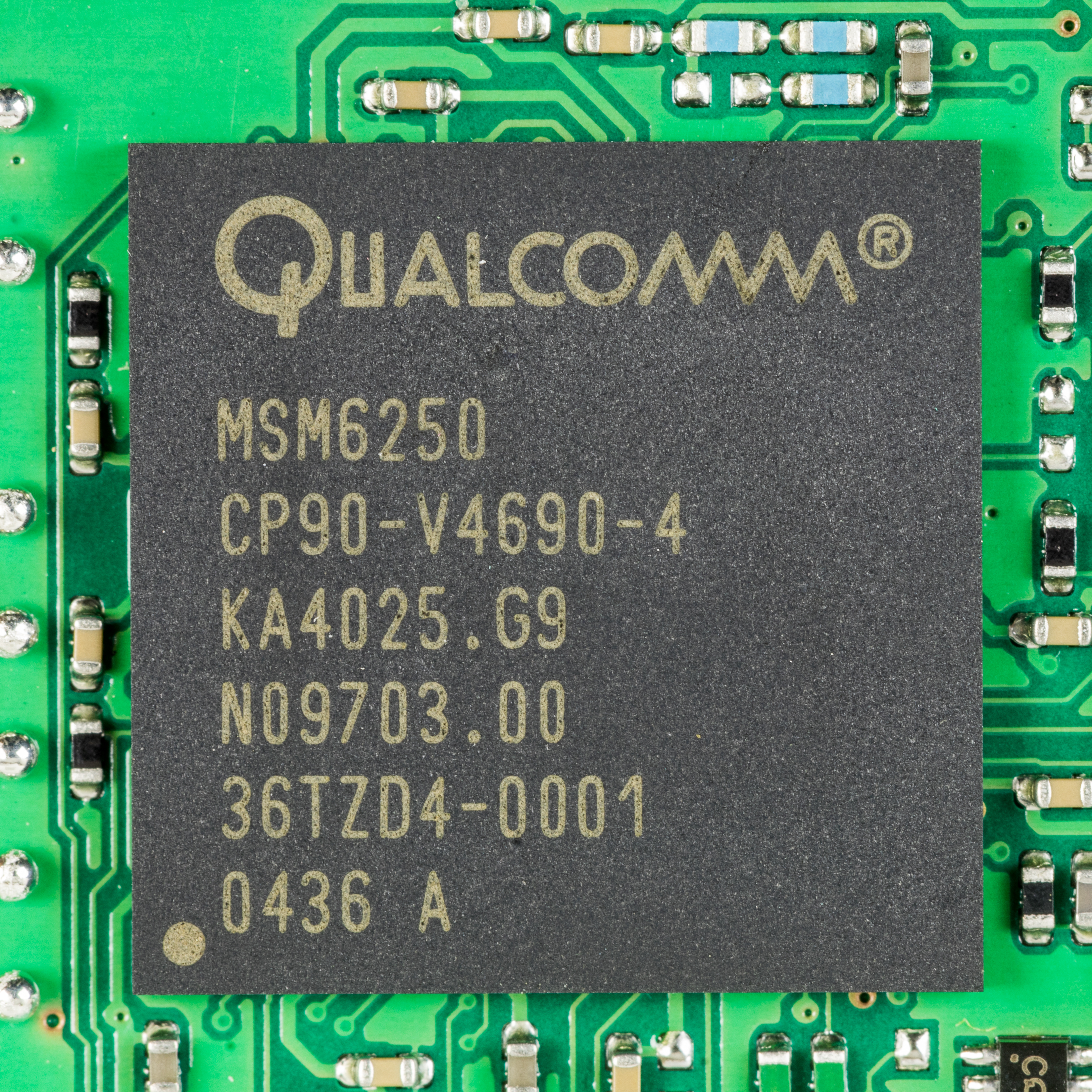 Novatel Wireless Merlin U630 - board - Qualcomm MSM6250-40856