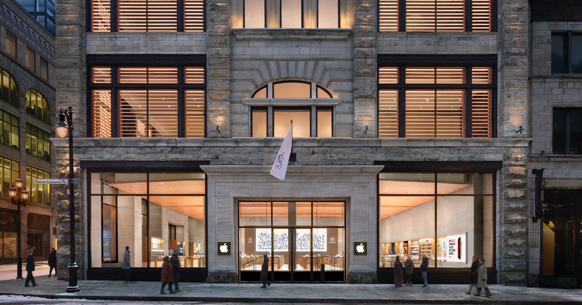 Apple Expands Montreal Presence with New Sainte-Catherine Store