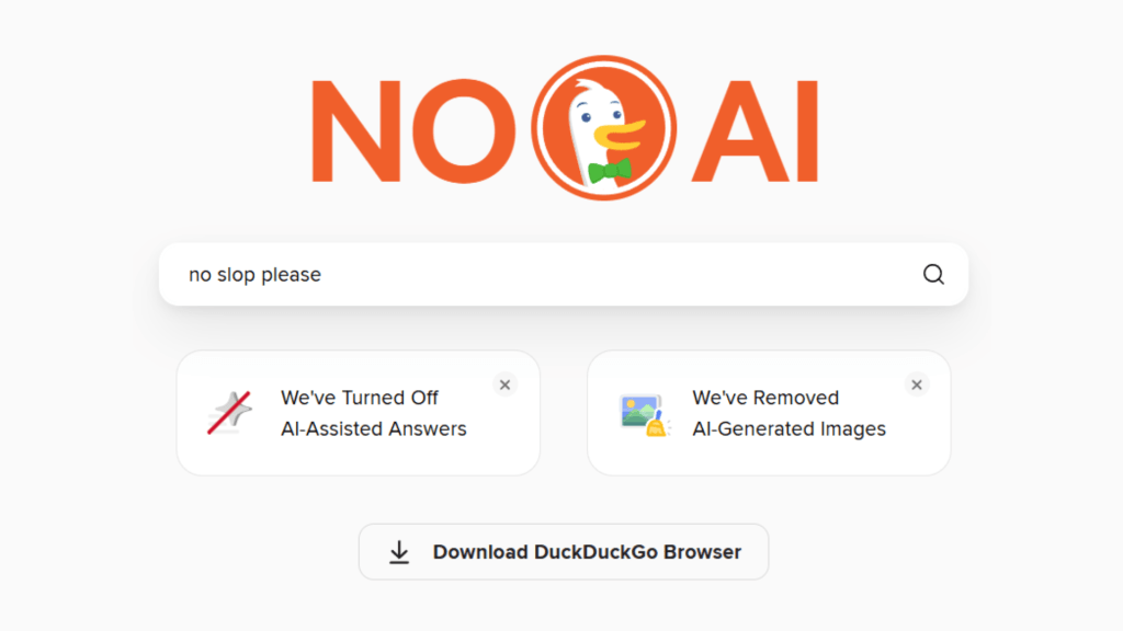 **DuckDuckGo’s AI Divide: 90% of Users Reject AI Search—But the Company Still Offers It**