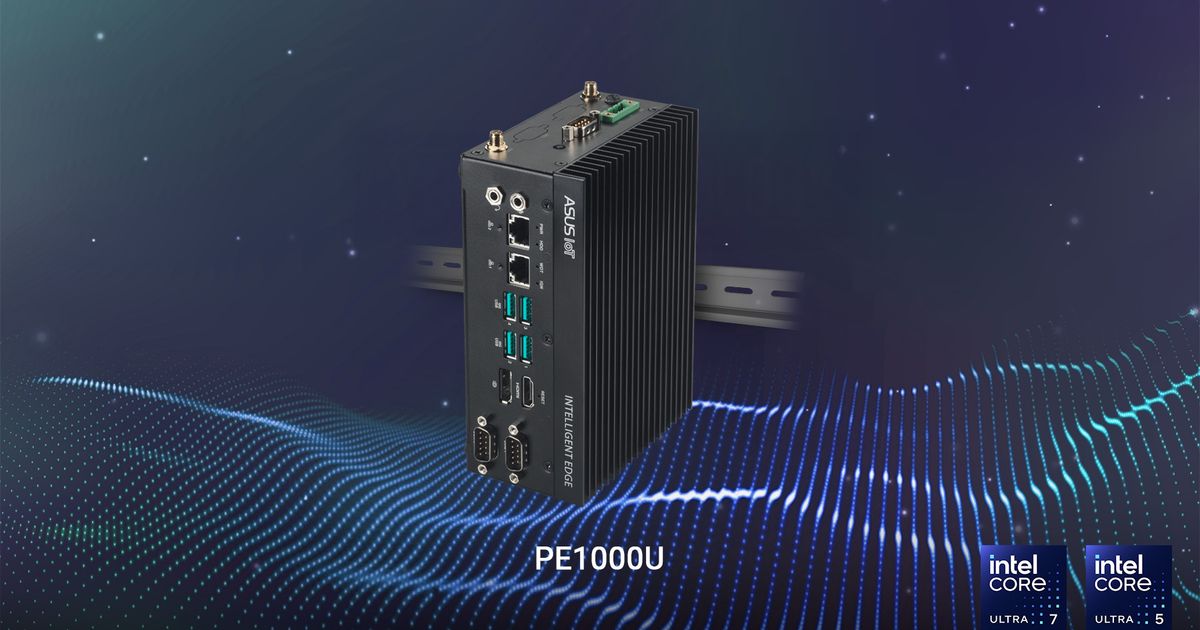 ASUS IoT’s PE1000U: The Tiny Powerhouse Redefining Edge Computing for Industrial AI