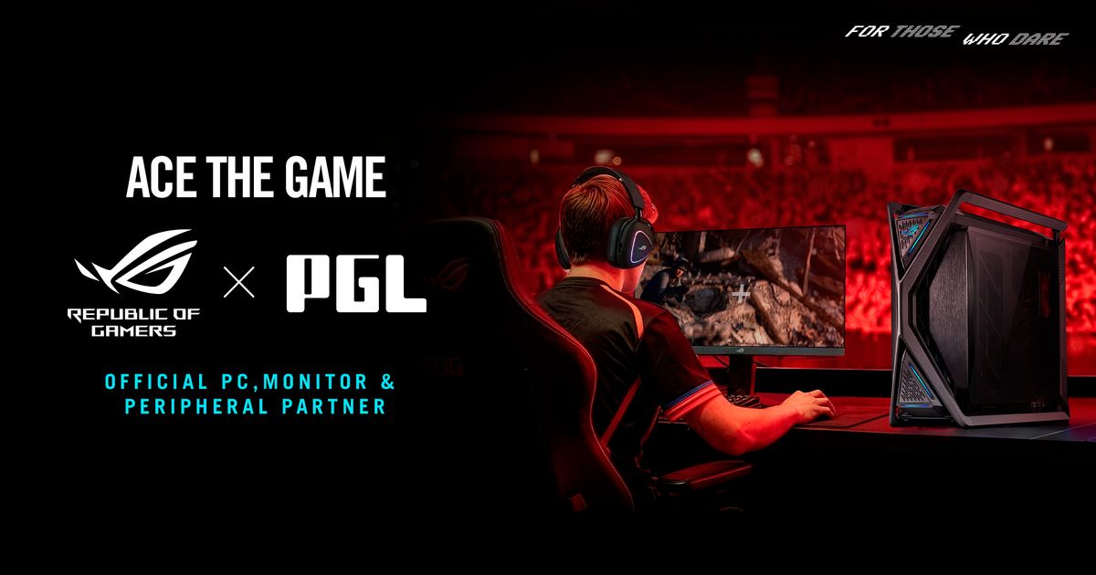 ASUS ROG Becomes PGL’s Official Hardware Partner for 2026 Season, Standardizing Tournament PCs