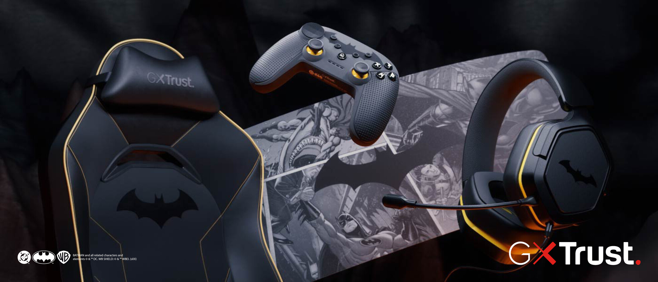 GXTrust Launches Batman-Themed Gaming Lineup, Blending Iconic Design with High-Performance Hardware