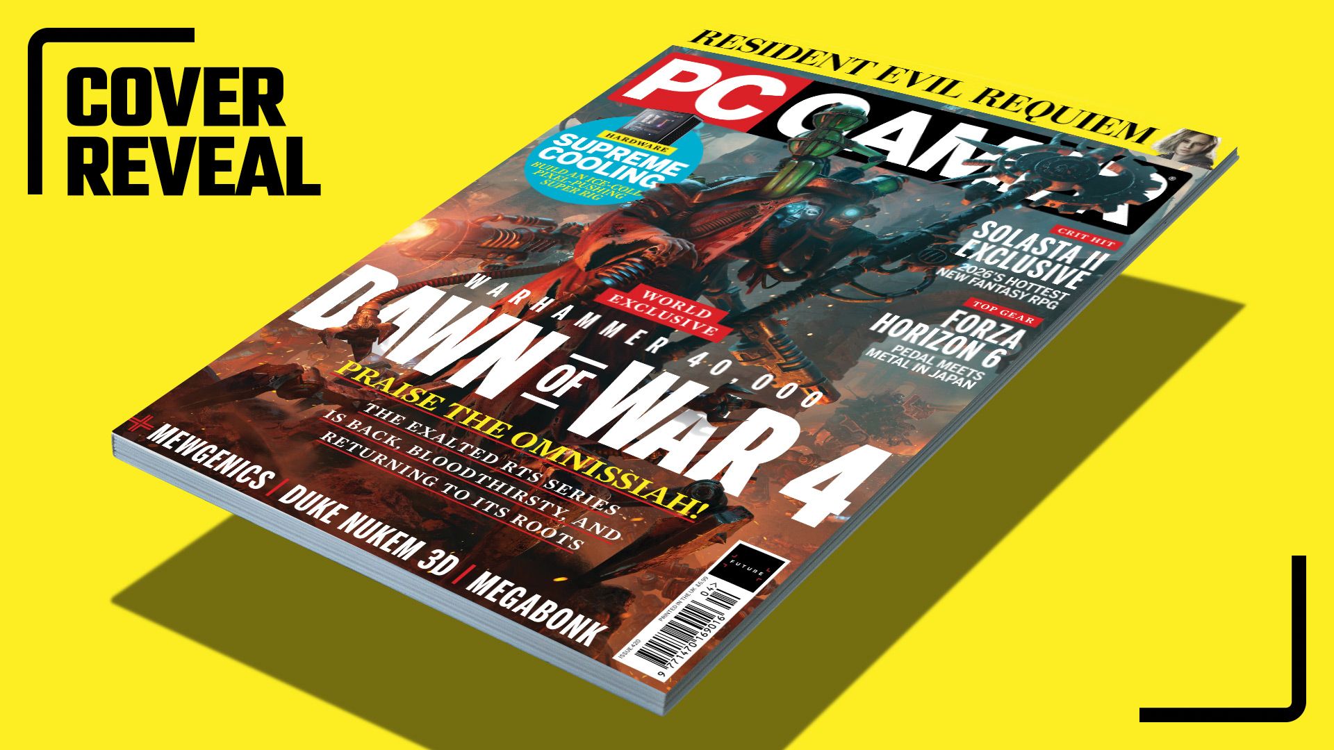 New Issue of PC Gamer Magazine Dives Deep into Dawn of War 4 and More