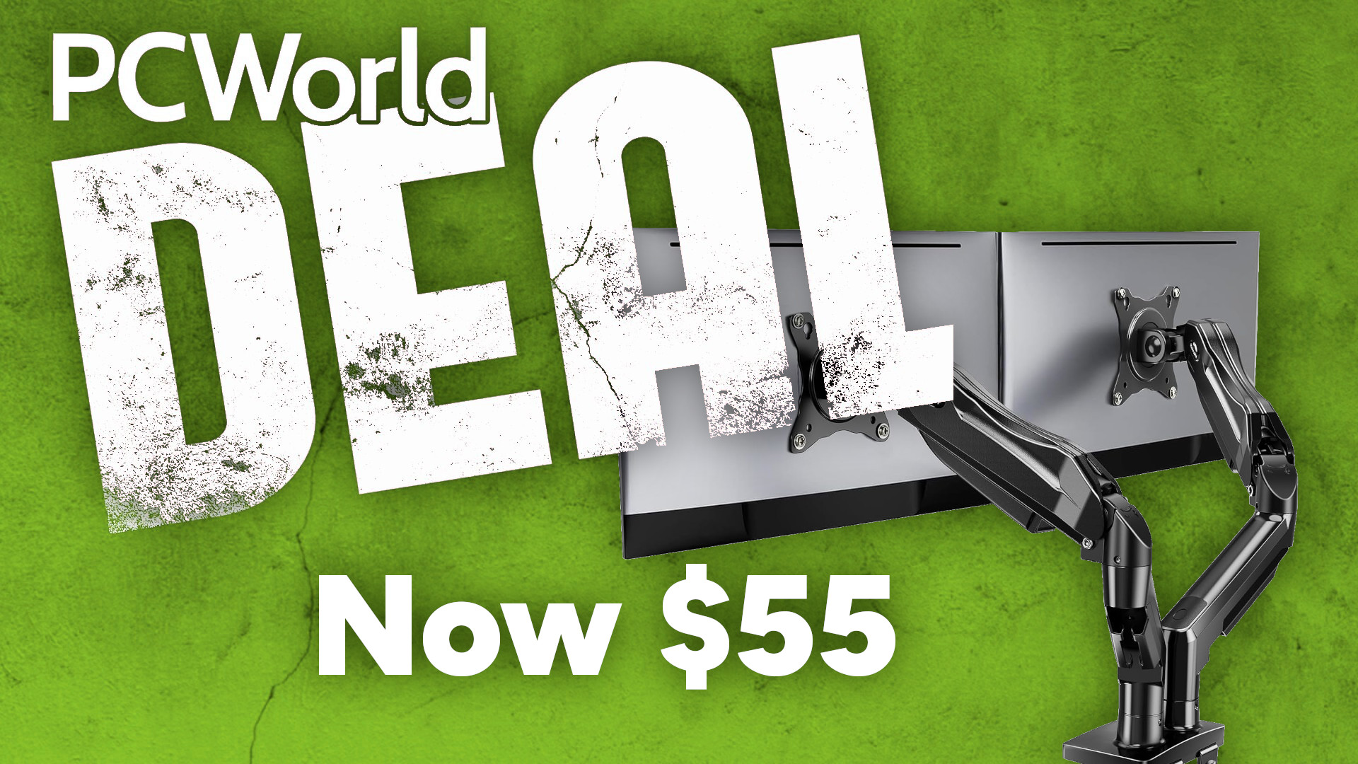 The $54.99 Dual-Monitor Arm Stand That Could Transform Your Workspace