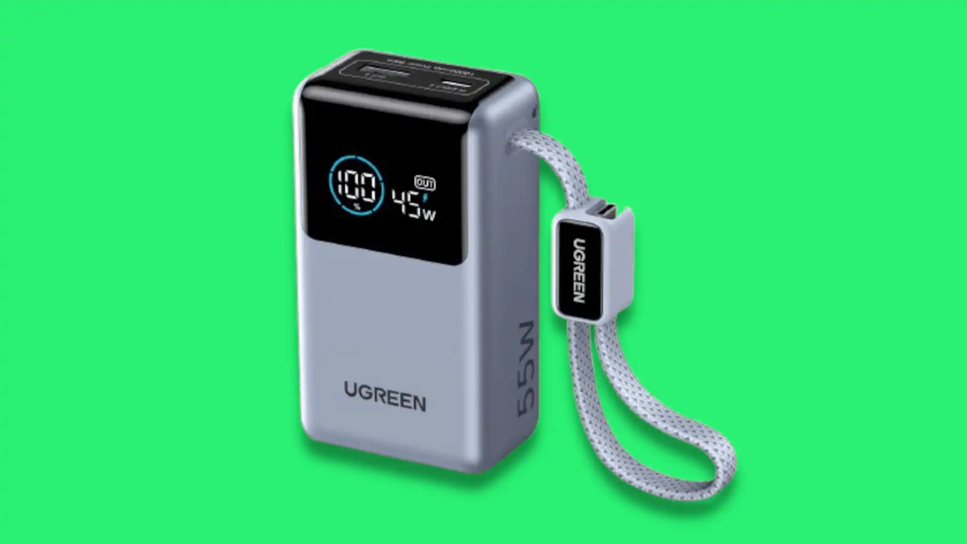 A New Standard for On-the-Go Power: Ugreen’s Compact 10,000mAh Power Bank with USB-C Cable