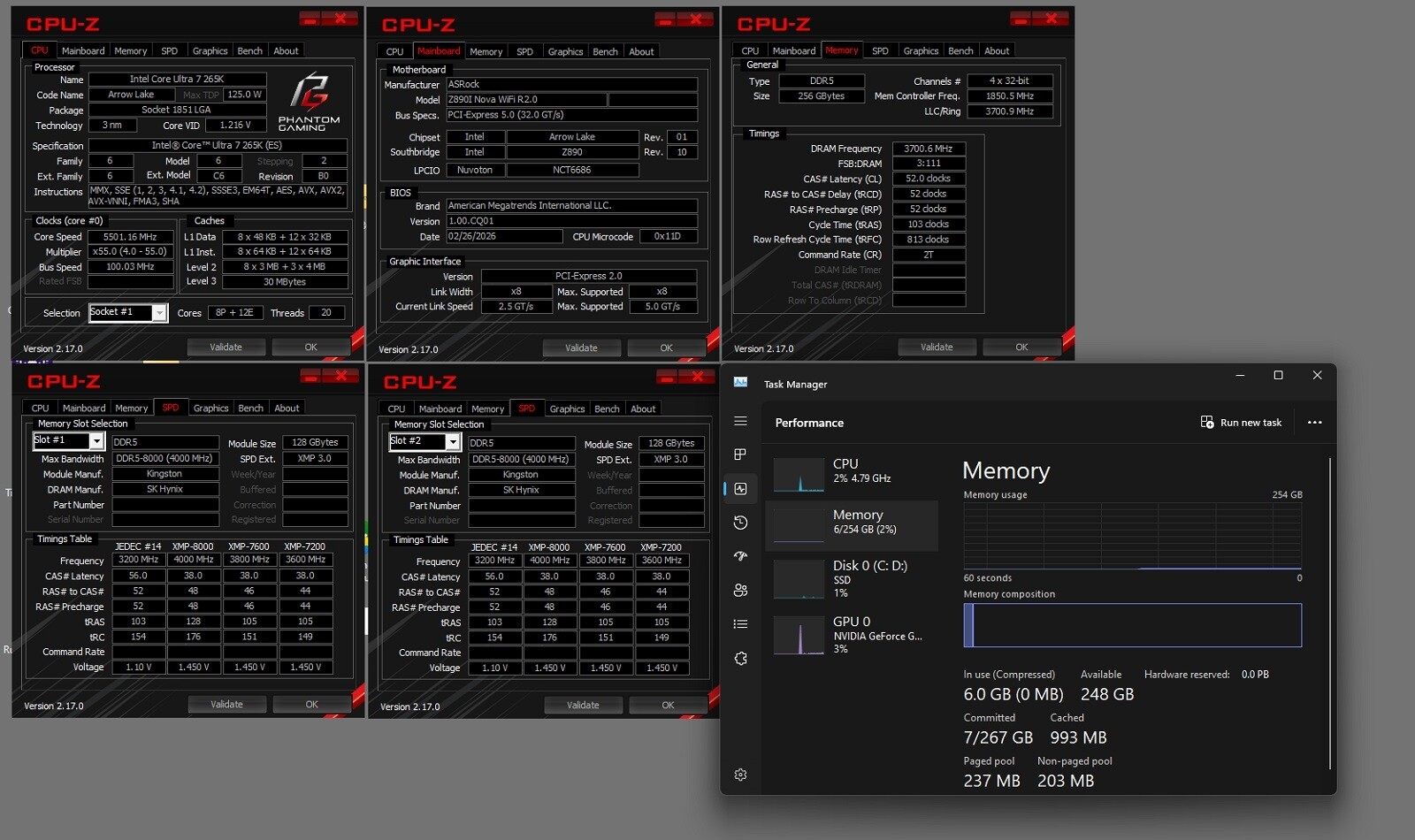 ASRock Z890I Nova WiFi R2.0: Pushing DDR5 Limits for AI and Pro Workloads