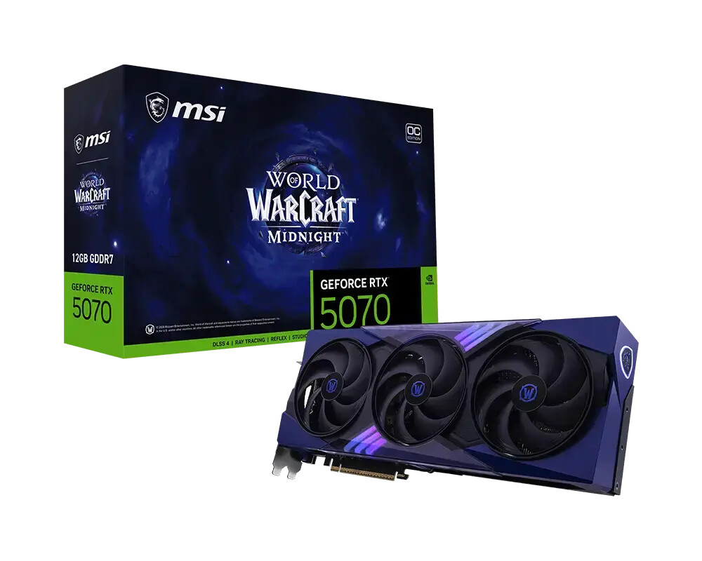 Azeroth's New Battle: RTX 5070 Cards That Let You Pick Light or Void
