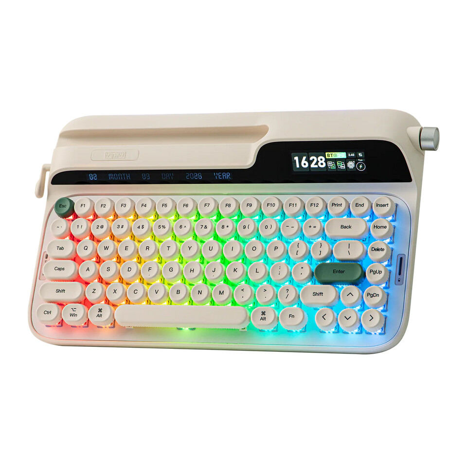 Epomaker introduces four new mechanical keyboards with retro aesthetics and advanced features