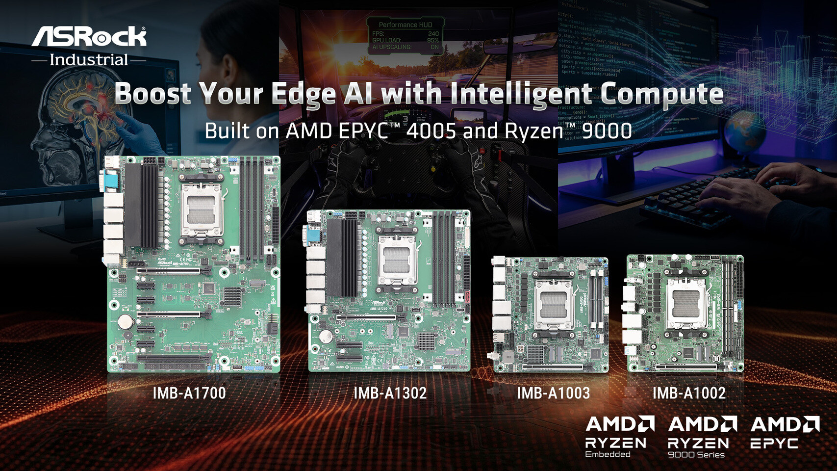New industrial motherboards bridge AMD's high-end server and client ecosystems