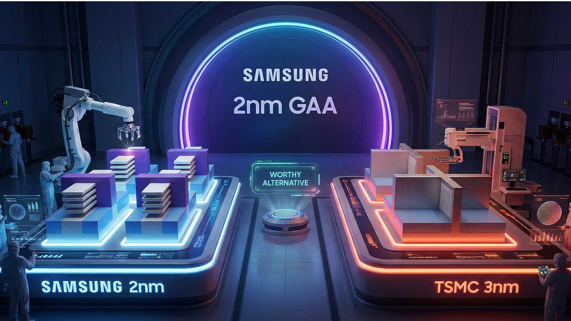 Samsung's 2nm Process Could Reshape AI Chip Market Amid TSMC Constraints