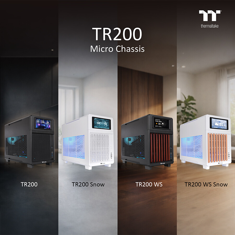 Thermaltake TR200 Series: Compact Powerhouse with Mid-Tower Capabilities