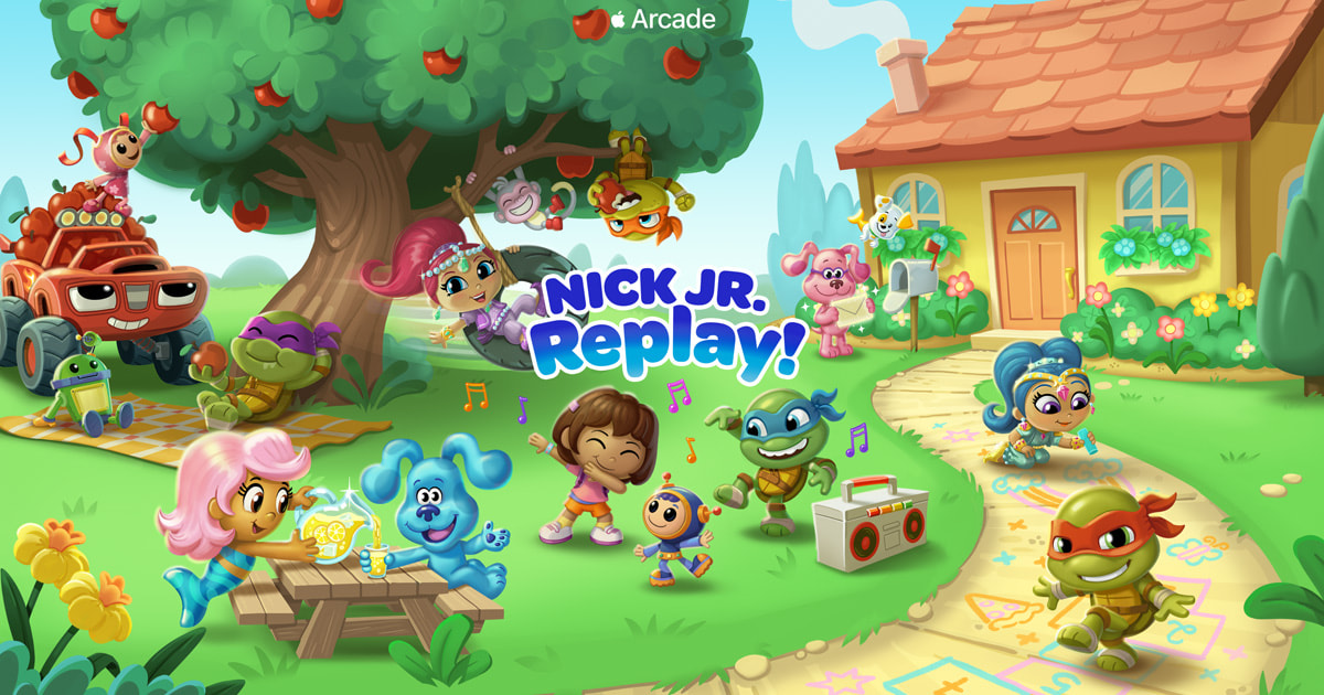 50+ Classic Nick Jr. Titles Revive in Apple Arcade’s Nostalgic Playground