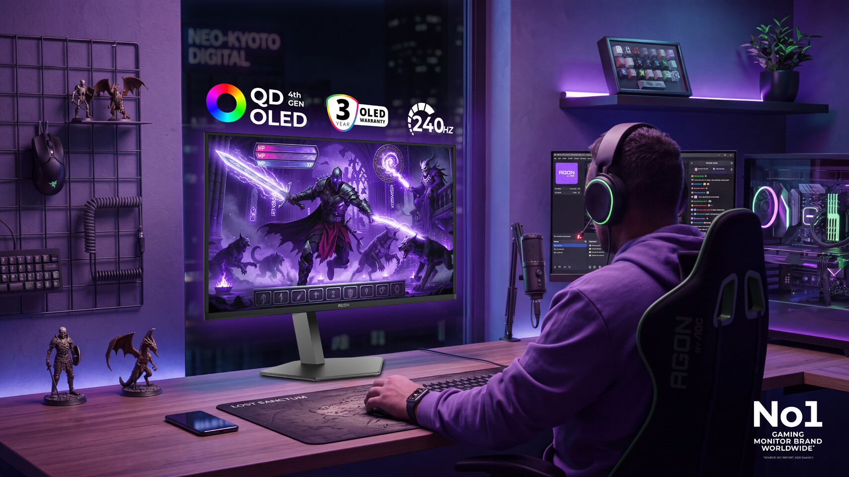 AGON PRO AG326UZD2: A 4K OLED Monitor That Redefines Gaming and Creation