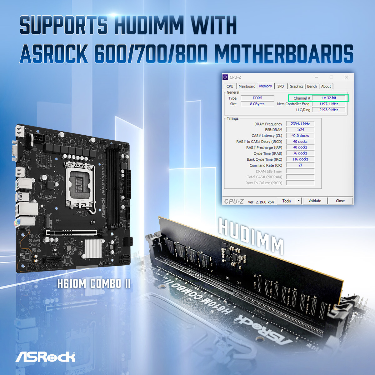 ASRock's HUDIMM: Balancing DDR5 Performance and Accessibility