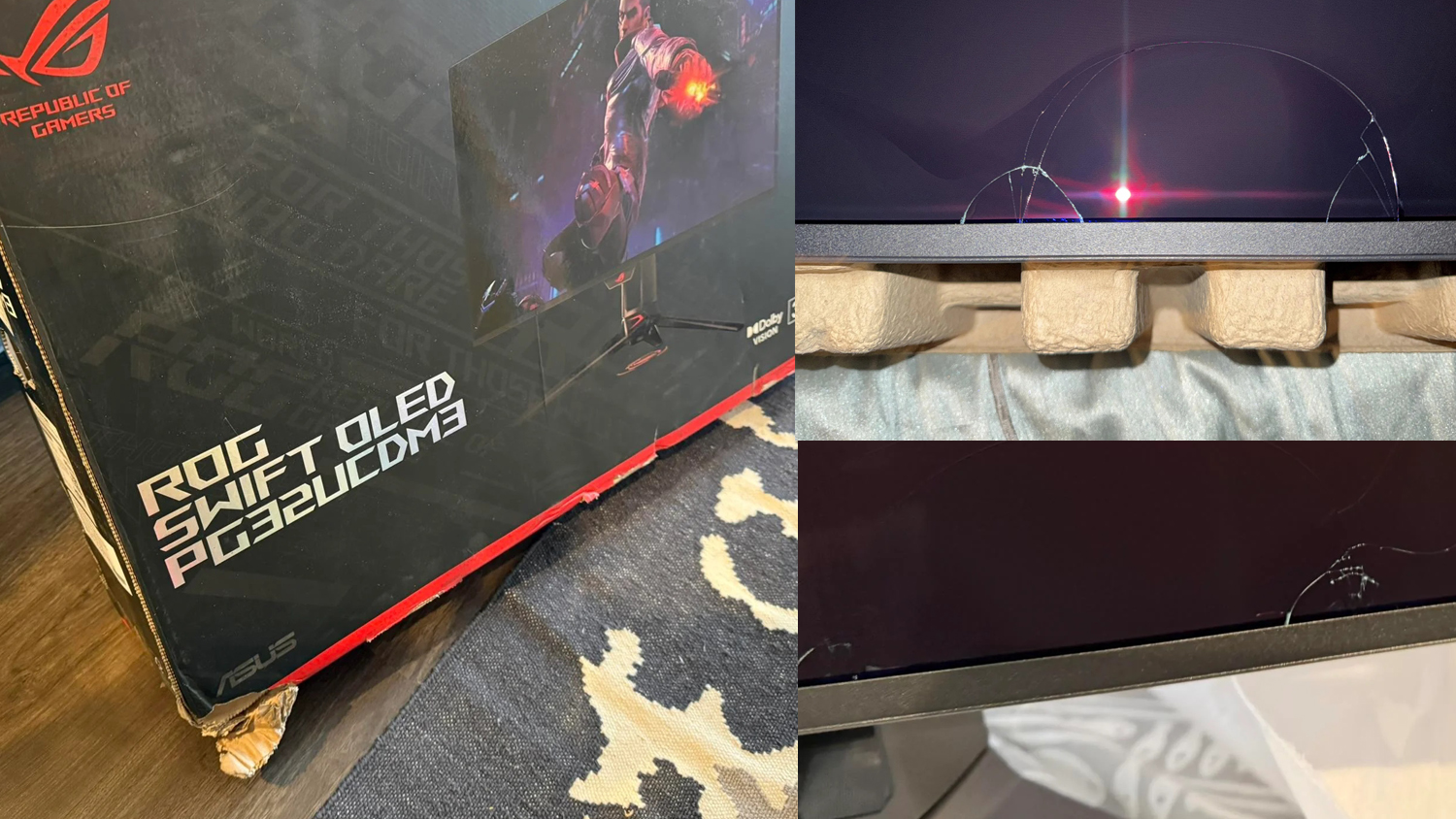 ASUS PG32UCDM3 Monitor Ships in Fragile Packaging, Raising Concerns Over Build Quality