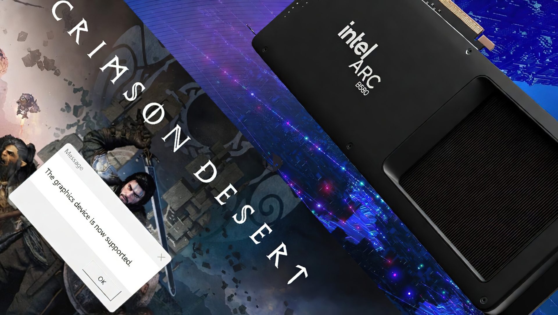 Intel Arc GPUs Now Support Crimson Desert, Bridging a Key Gaming Gap