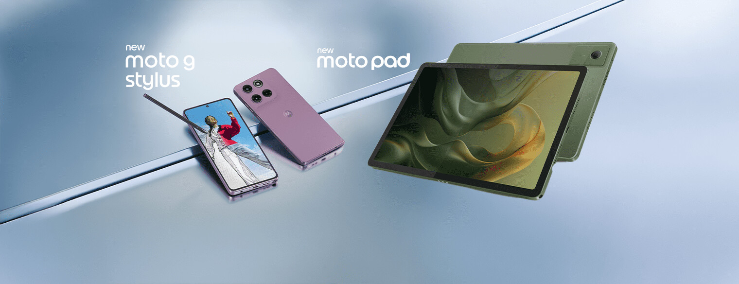 Motorola expands creative and productivity tools with new Moto G Stylus and Moto Pad