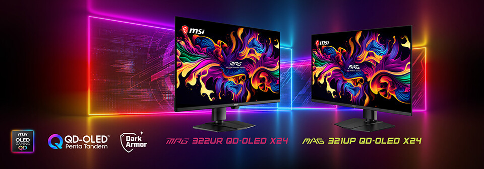 MSI’s QD-OLED Monitors Showcase a Leap in Gaming Display Efficiency