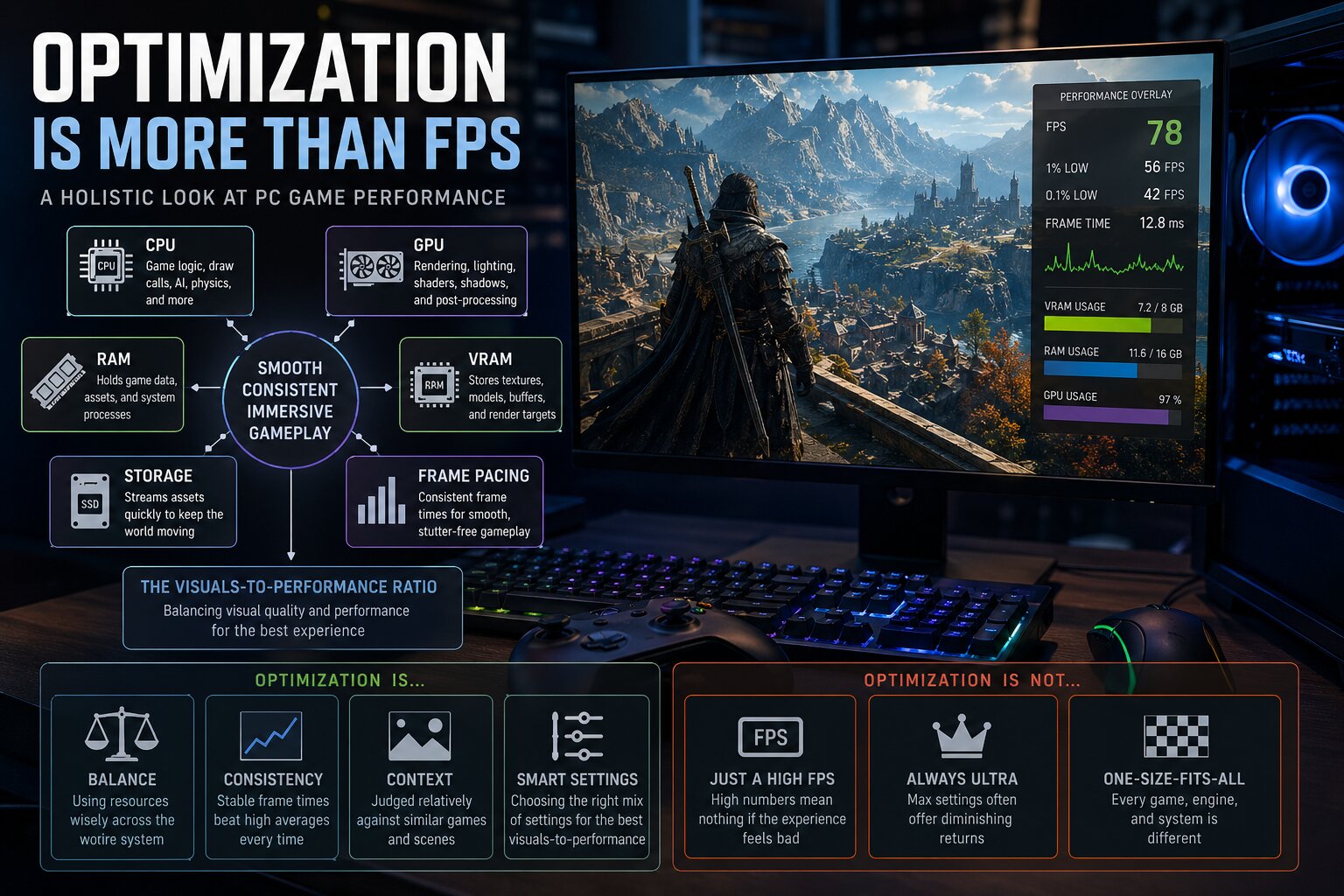 Why your PC game FPS is misleading you: the hidden costs of modern optimization