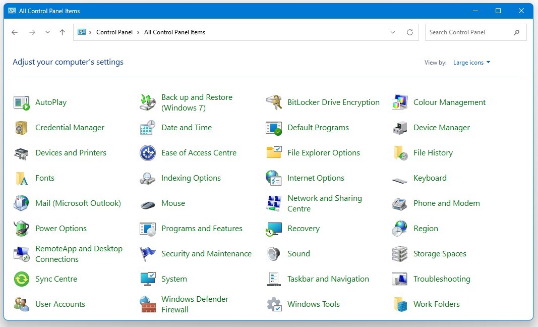 Windows 11's Shift: A Phased Move from Win32 Control Panel to Modern Settings
