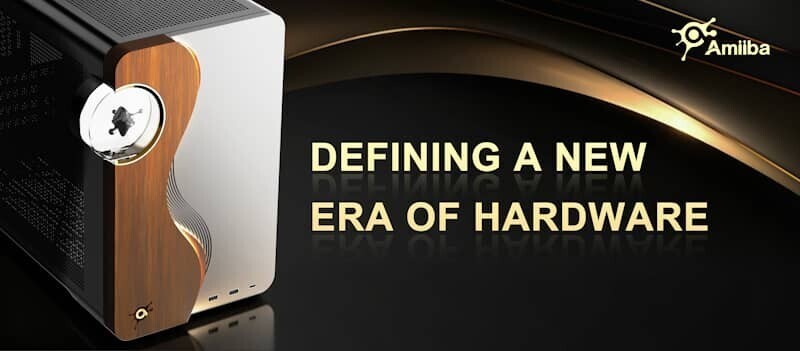 Amiiba Redefines PC Aesthetics with Ferrofluid-Inspired Designs