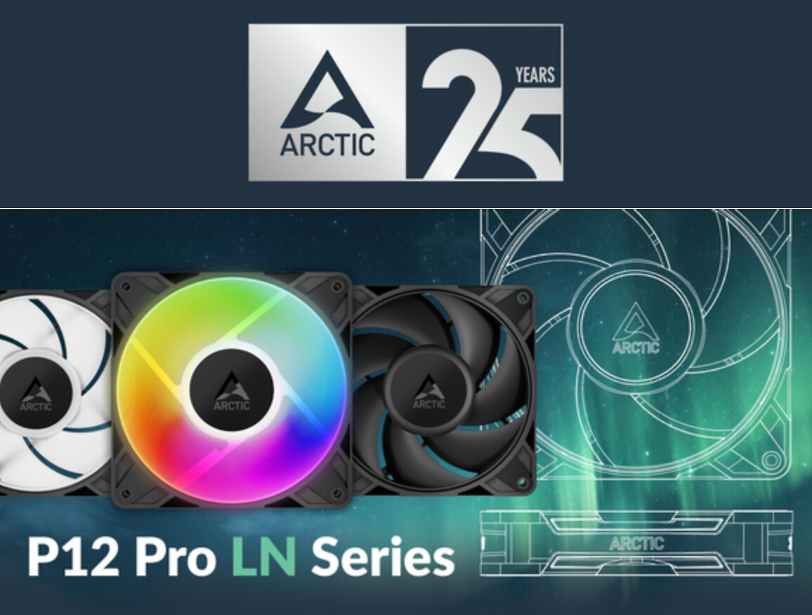 Arctic Introduces P12 Pro LN Fans: A New Benchmark for Quiet Performance in High-Demand Cooling