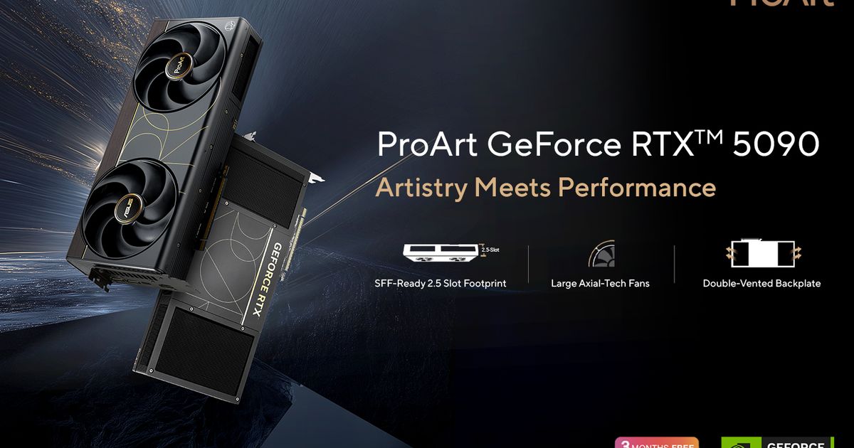 ASUS ProArt RTX 5090: A New Benchmark for AI-Powered Creativity