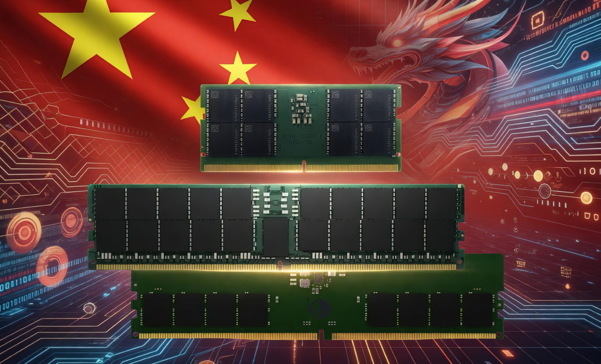 China's DRAM Advance: 64GB RDIMMs Now in Mass Production, Pressuring Global Suppliers