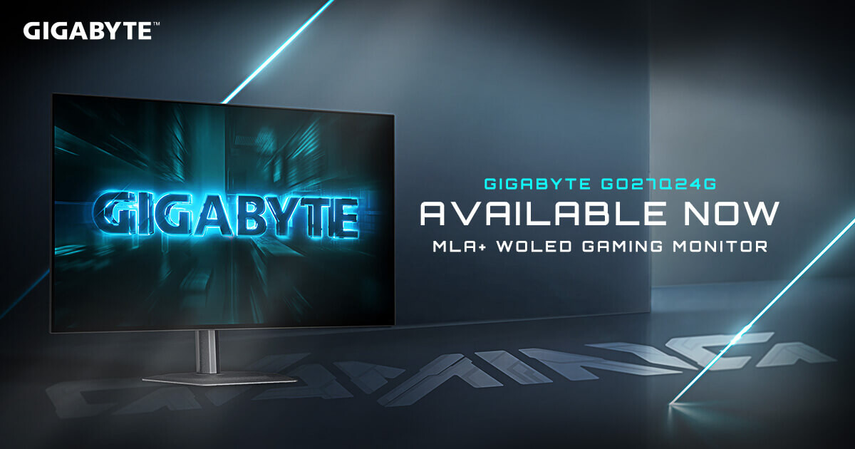 Gigabyte's 27-inch WOLED monitor redefines competitive gaming with 240Hz QHD
