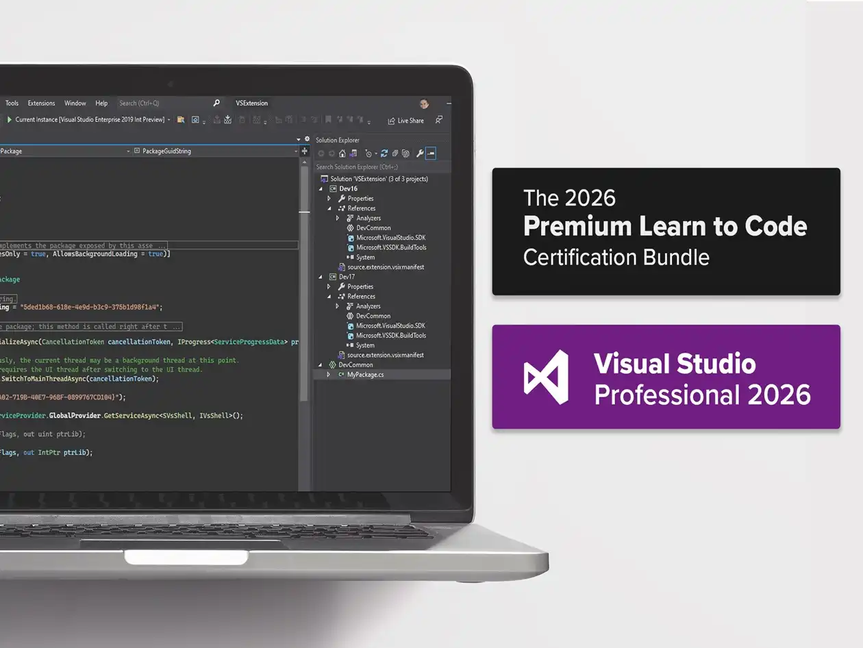 Microsoft Unlocks Full Dev Toolkit and 15 Coding Courses for $50