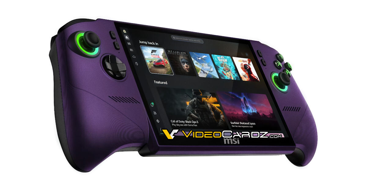 MSI Claw 8 EX AI+ Reveals AI-Focused Handheld Gaming Shift
