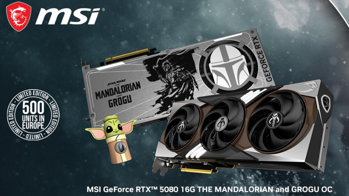 MSI's The Mandalorian &amp; Grogu RTX 5080: A Cosmic Leap in GPU Performance