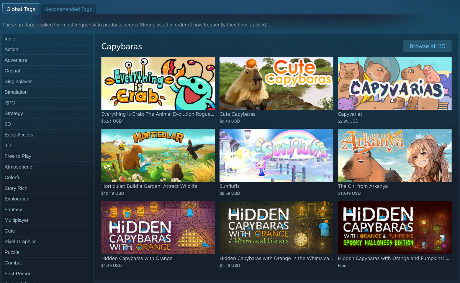 Valve’s Steam Tags: Precision Meets Playfulness
