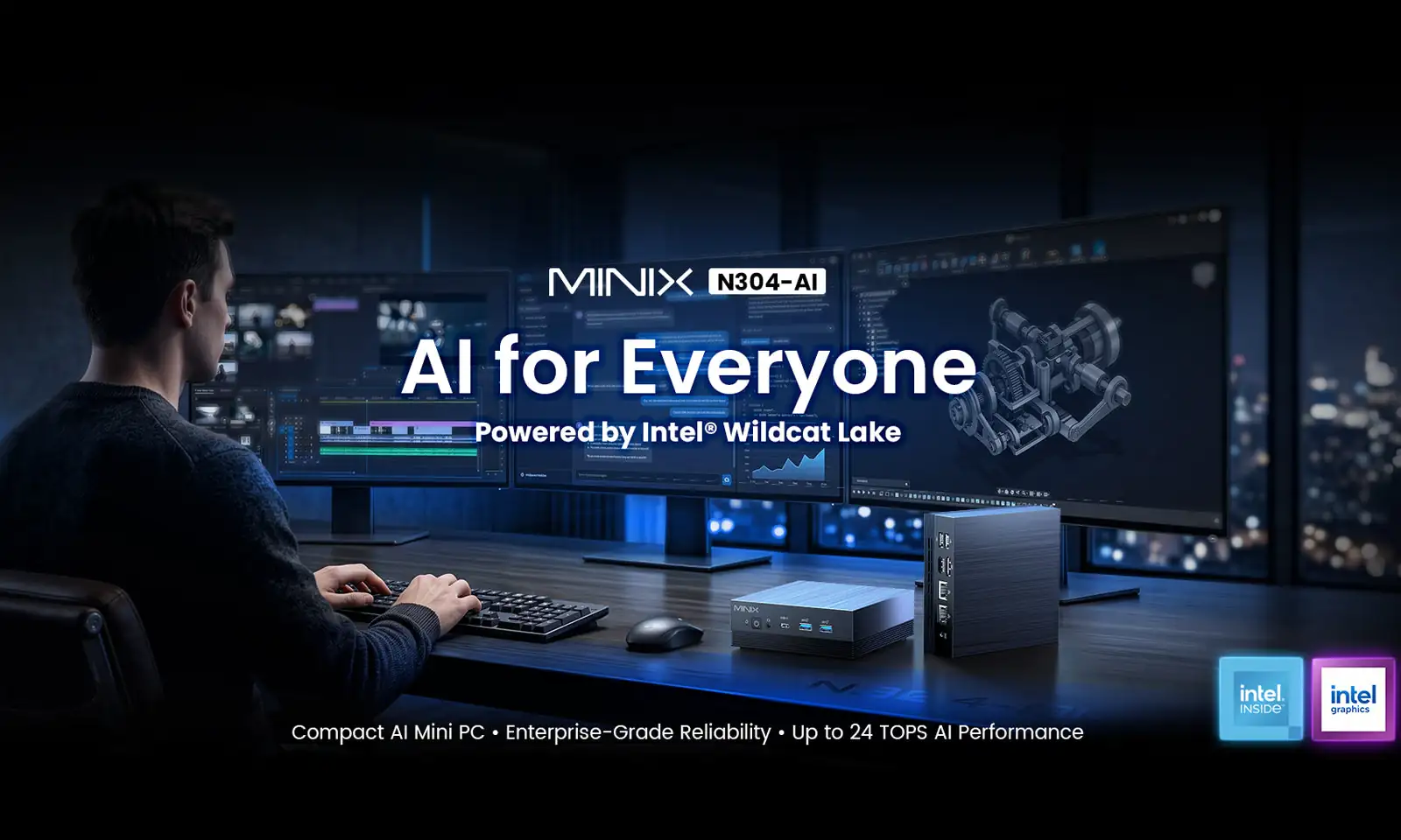 AI-Powered Mini Host Redefines Compact Computing with Dual LAN and Performance Leap