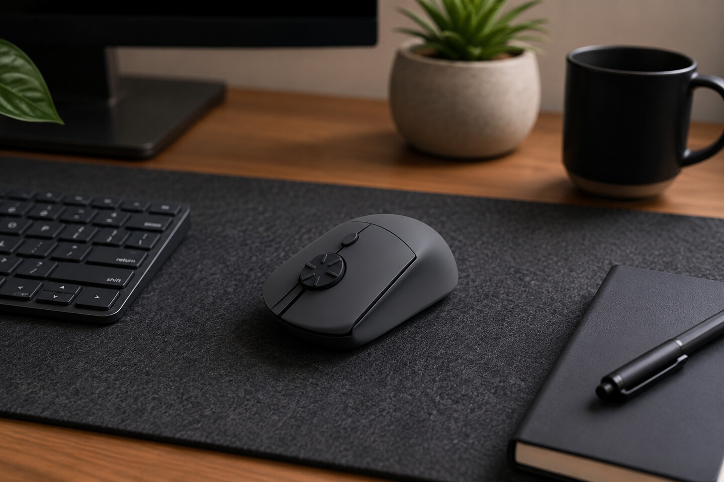 Airra Reimagines the Mouse with a Rotary Dial, Aiming for Precision and Ergonomics